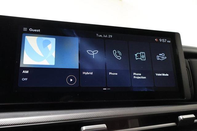 Photo of 2025 Hampton Gray Hyundai SANTA FE HEV