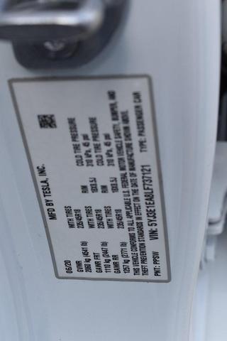 Photo of 2020 Whiteq Tesla Model 3