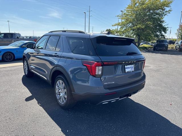 Photo of 2025 Vapor Blue Ford Explorer