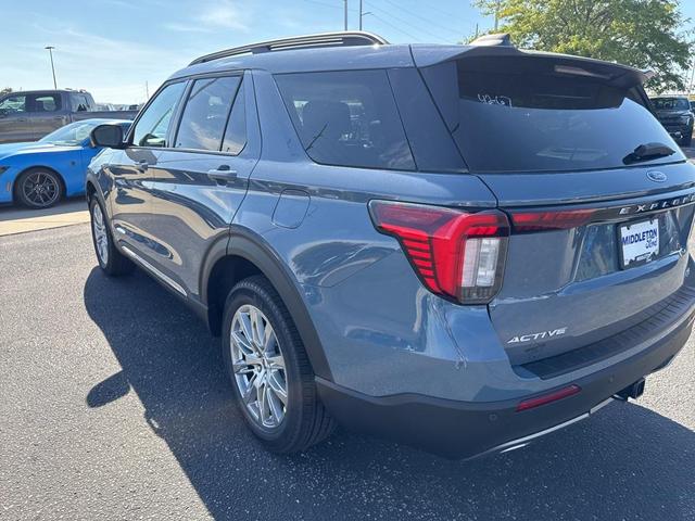 Photo of 2025 Vapor Blue Ford Explorer