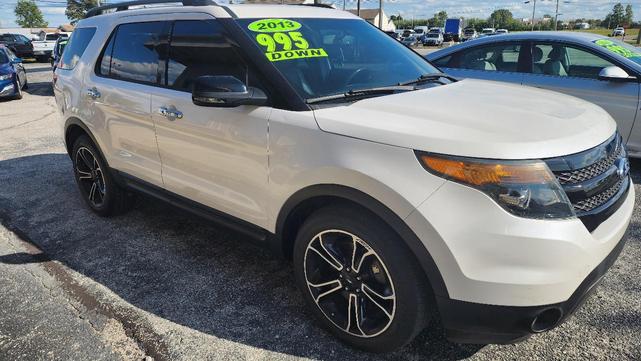 Photo of 2013 White Ford Explorer
