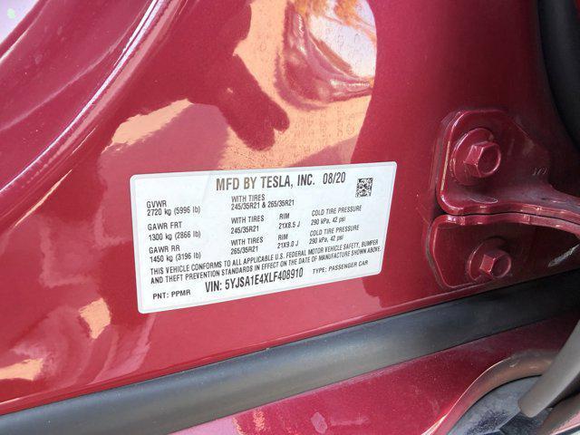 Photo of 2020 Red Multi-Coat Tesla Model S