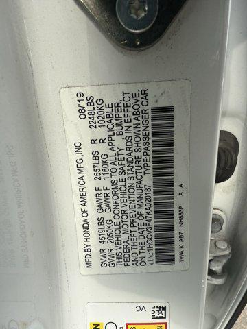 Photo of 2019 Platinum White Pearl Honda Accord Hybrid