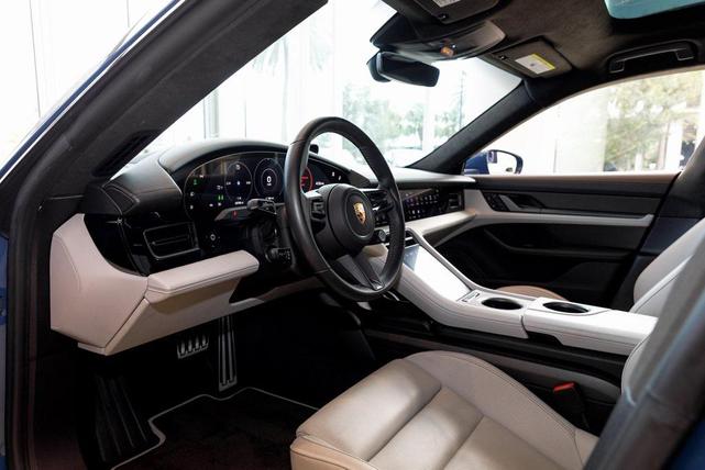 Photo of 2022 Blue Porsche Taycan