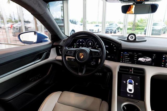 Photo of 2022 Blue Porsche Taycan