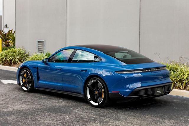 Photo of 2022 Blue Porsche Taycan