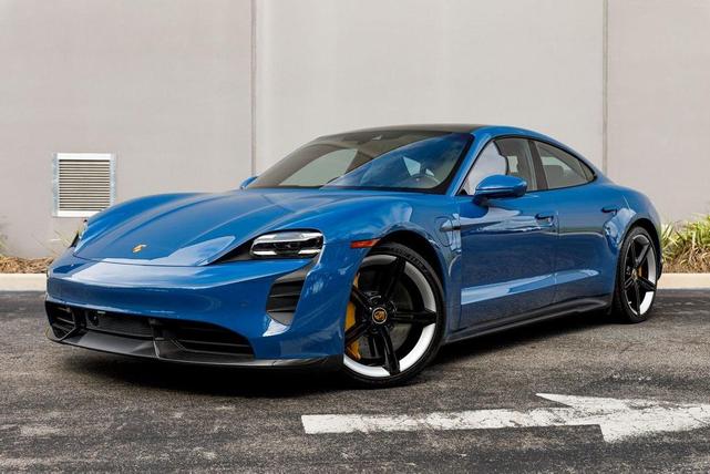 Photo of 2022 Blue Porsche Taycan