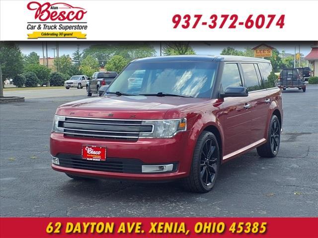 Photo of 2019 Ruby Red Metallic Tinted Clearcoat Ford Flex