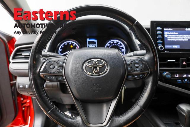 Photo of 2021 Supersonic Red Toyota Camry