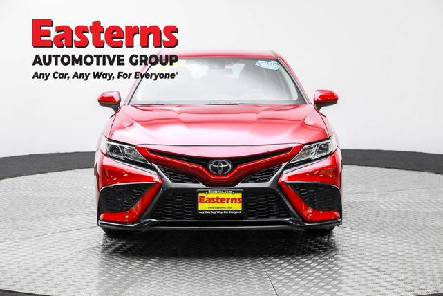 Photo of 2021 Supersonic Red Toyota Camry