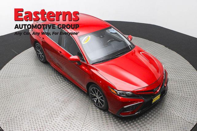 Photo of 2021 Supersonic Red Toyota Camry