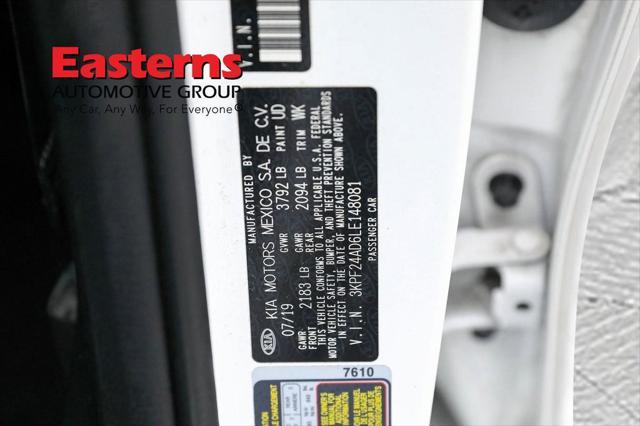 Photo of 2020 Clear White Kia Forte