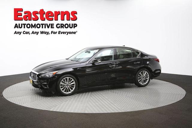 Photo of 2022 Black Obsidian INFINITI Q50