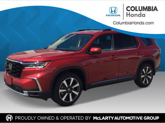 Photo of 2025 Radiant Red Metallic II Honda Pilot