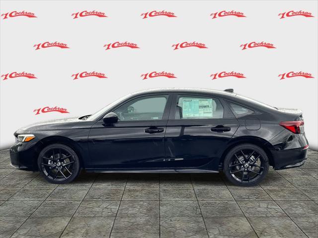 Photo of 2025 Crystal Black Pearl Honda Civic Hybrid
