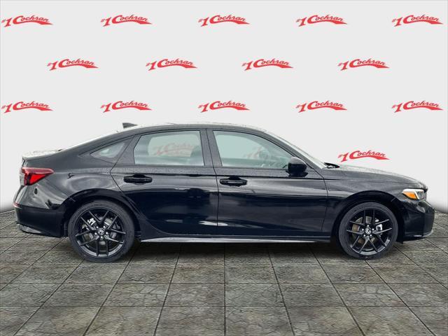 Photo of 2025 Crystal Black Pearl Honda Civic Hybrid