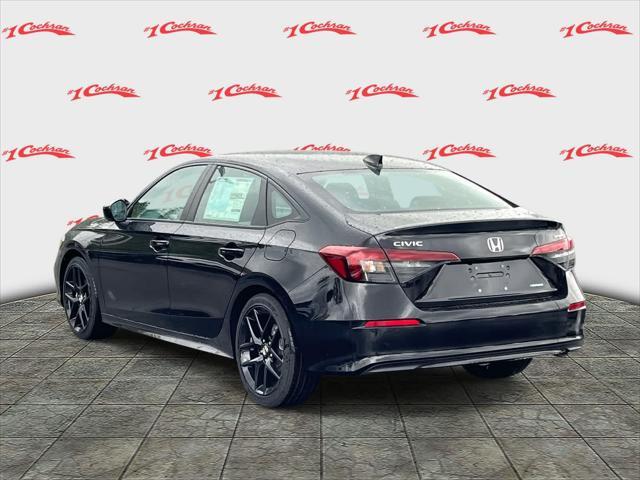 Photo of 2025 Crystal Black Pearl Honda Civic Hybrid