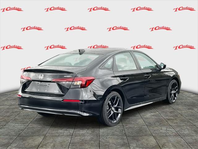 Photo of 2025 Crystal Black Pearl Honda Civic Hybrid