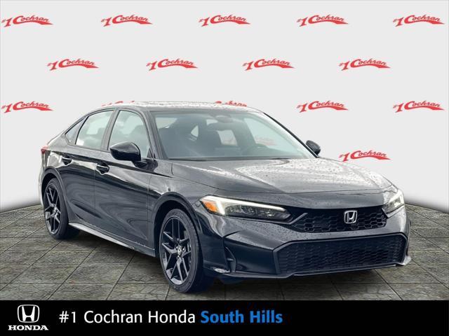 Photo of 2025 Crystal Black Pearl Honda Civic Hybrid