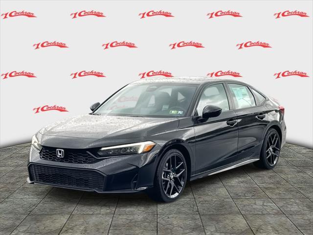 Photo of 2025 Crystal Black Pearl Honda Civic Hybrid