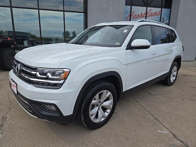 Photo of 2018 Pure White Volkswagen Atlas