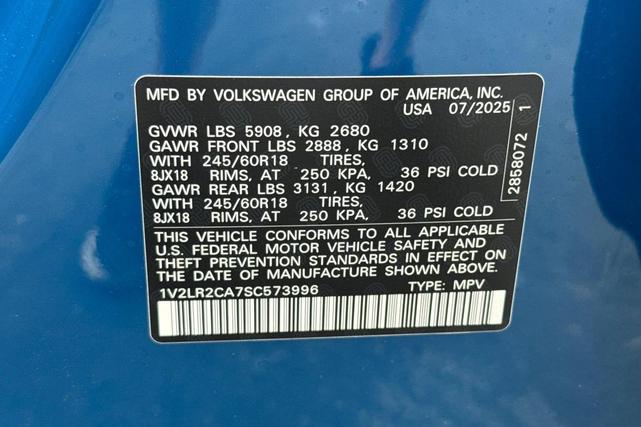 Photo of 2025 Mountain Lake B Volkswagen Atlas