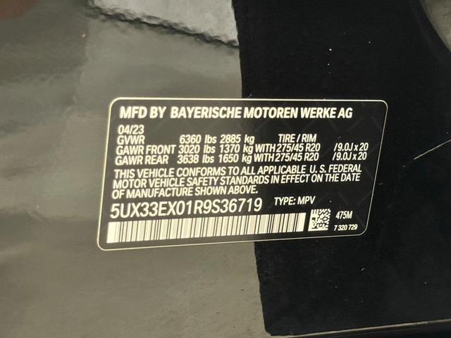 Photo of 2024 Black Sapphire Metallic BMW X6