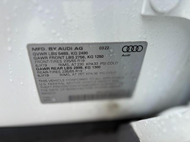 Photo of 2022 Ibis White Audi Q5