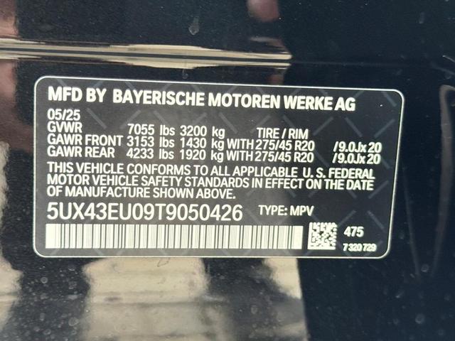 Photo of 2026 Black Sapphire Metallic BMW X5 PHEV