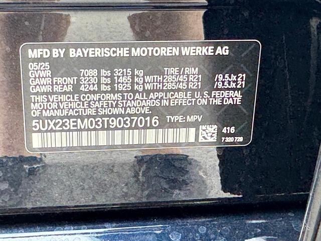 Photo of 2026 Carbon Black Metallic BMW X7