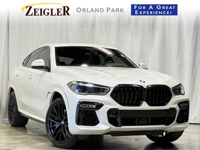 Photo of 2021 Mineral White Metallic BMW X6