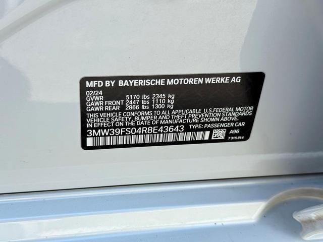 Photo of 2024 Mineral White Metallic BMW 330e