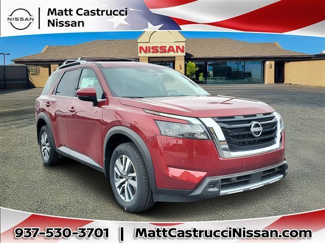 Photo of 2025 Scarlet Ember Nissan Pathfinder