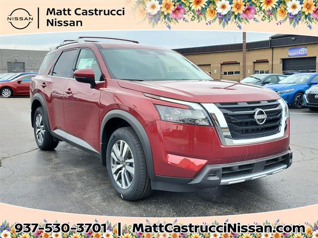 Photo of 2025 Scarlet Ember Nissan Pathfinder