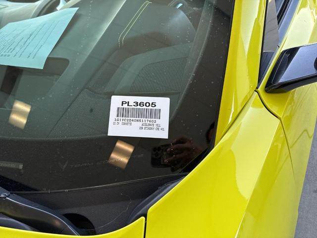 Photo of 2022 Accelerate Yellow Metallic Chevrolet Corvette