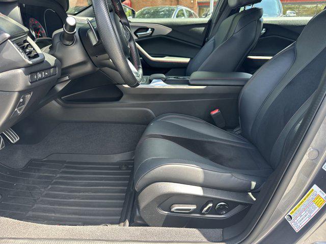 Photo of 2023 Gray/Black Acura TLX