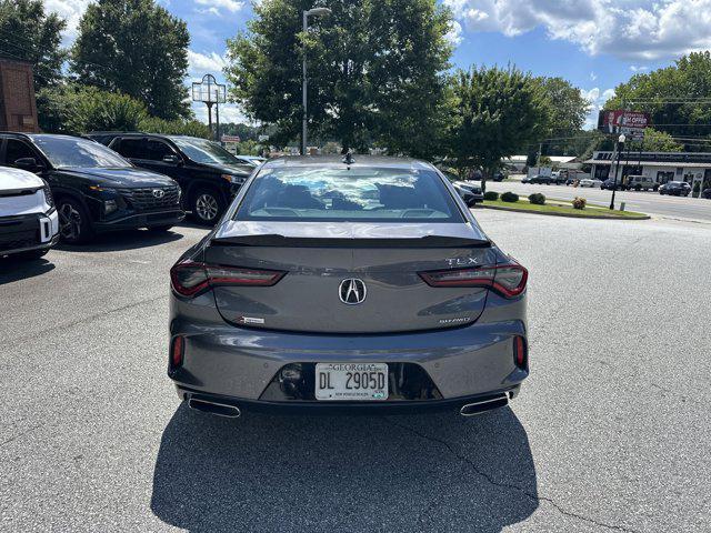 Photo of 2023 Gray/Black Acura TLX