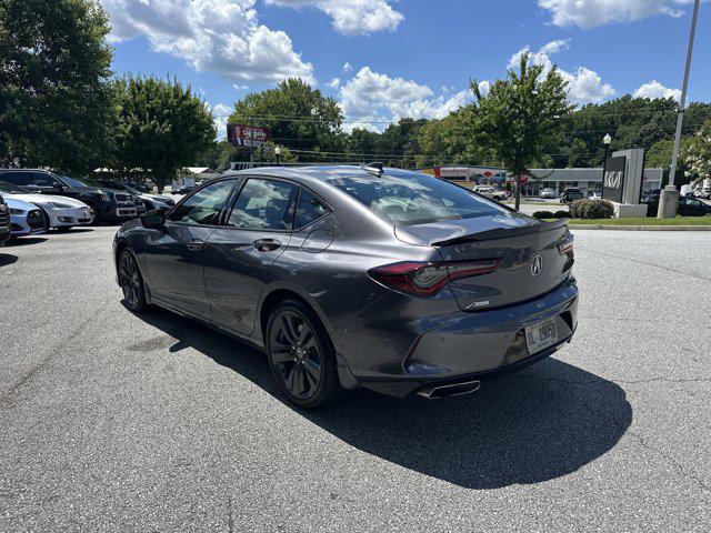 Photo of 2023 Gray/Black Acura TLX
