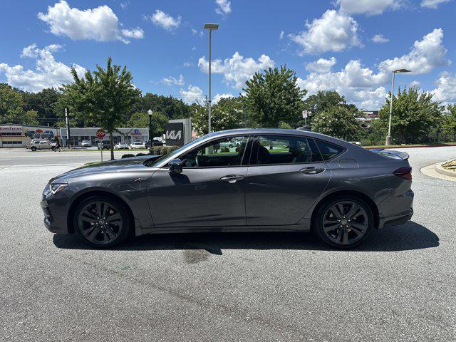 Photo of 2023 Gray/Black Acura TLX