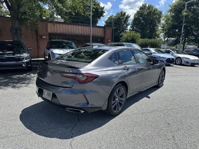 Photo of 2023 Gray/Black Acura TLX