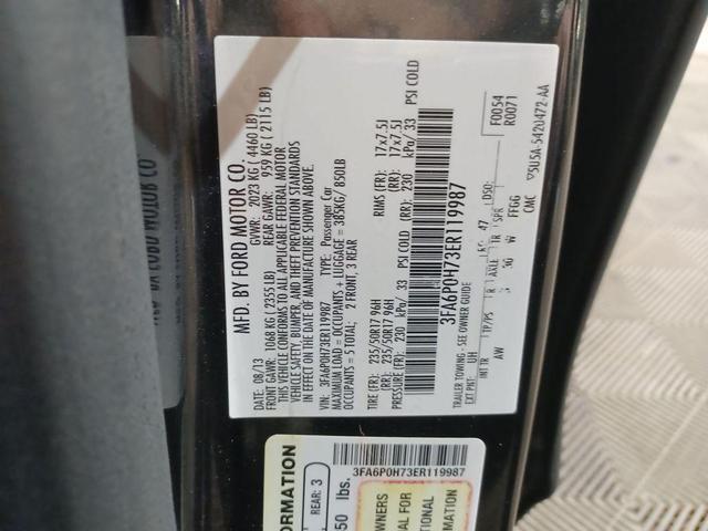Photo of 2014 Tuxedo Black Metallic Ford Fusion
