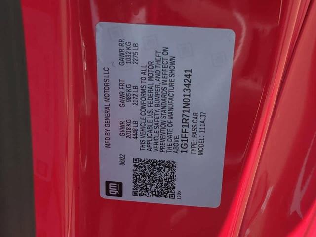 Photo of 2022 Red Chevrolet Camaro