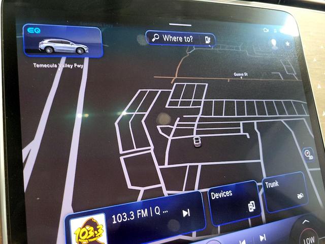 Photo of 2023 Blue Mercedes-Benz EQS 450+