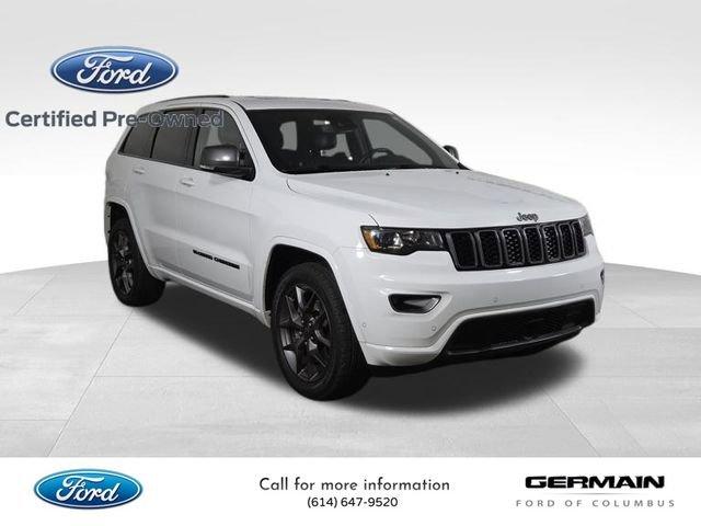 Photo of 2021 Bright White Clearcoat Jeep Grand Cherokee