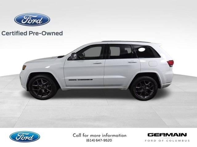 Photo of 2021 Bright White Clearcoat Jeep Grand Cherokee