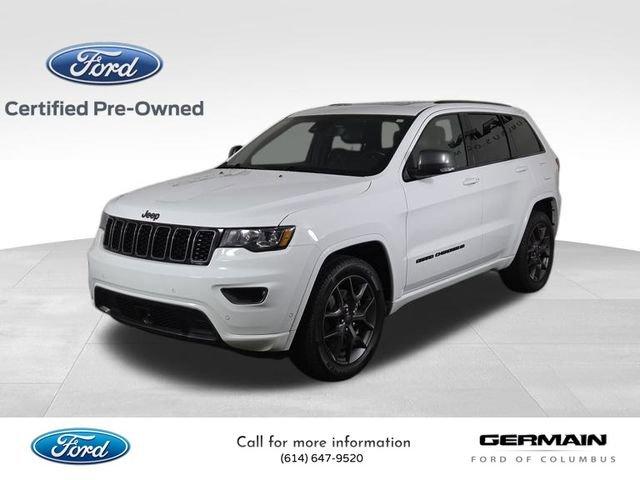 Photo of 2021 Bright White Clearcoat Jeep Grand Cherokee