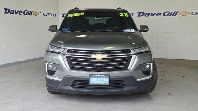 Photo of 2023 Silver Sage Metallic Chevrolet Traverse