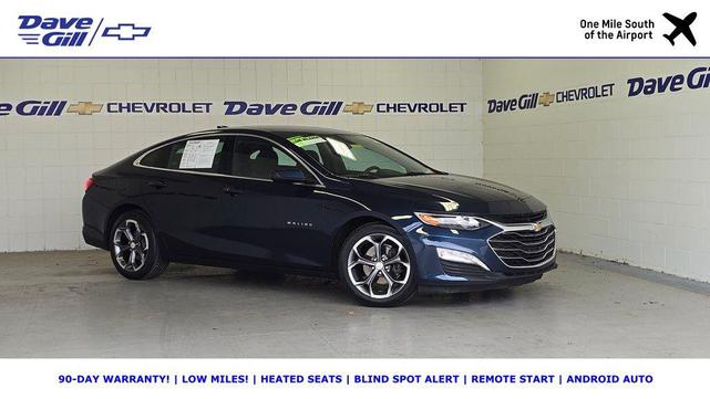 Photo of 2021 Northsky Blue Metallic Chevrolet Malibu