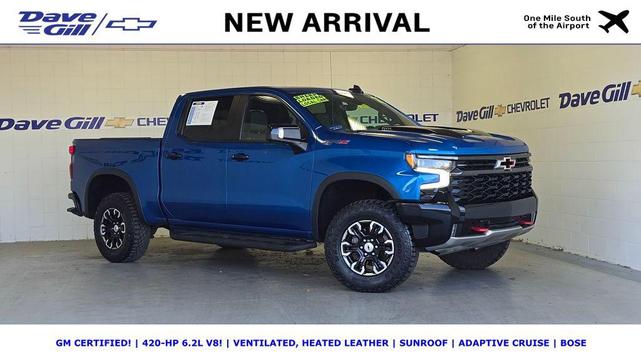 Photo of 2022 Glacier Blue Metallic Chevrolet Silverado 1500