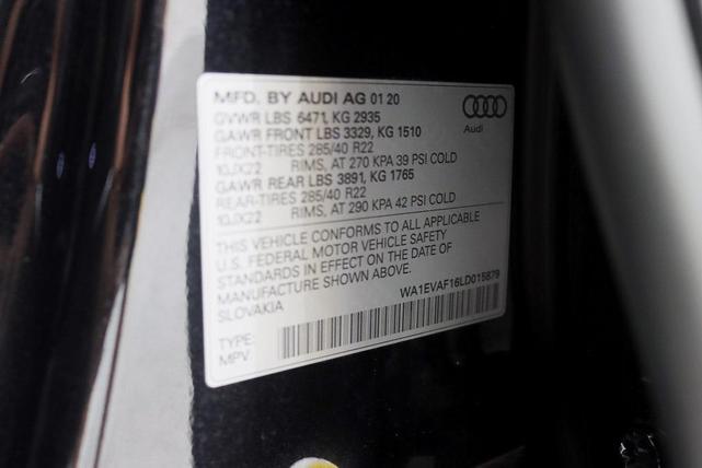 Photo of 2020 Orca Black Metallic Audi Q8